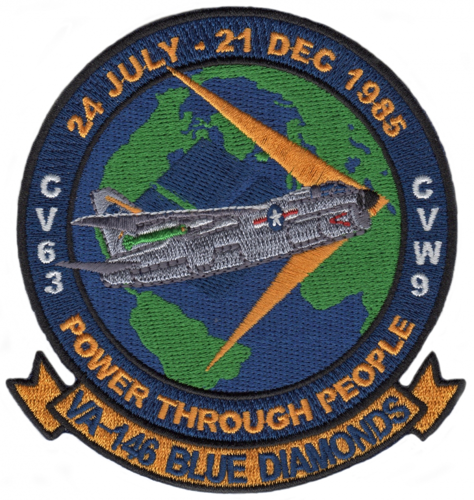 VA1-46 Blue_Diamonds A-7E1985