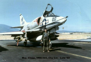 In front of A-4C BuNo 148505,
