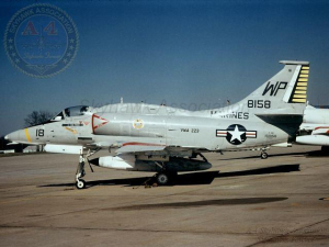 A-4M BuNo 158158, WP-18,