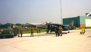Refueling a Harrier